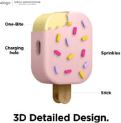 Cover per Airpods Pro Gelato - Rosa