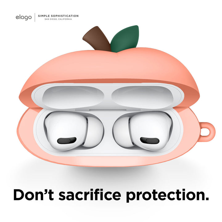 Cover Peach case per Airpods pro