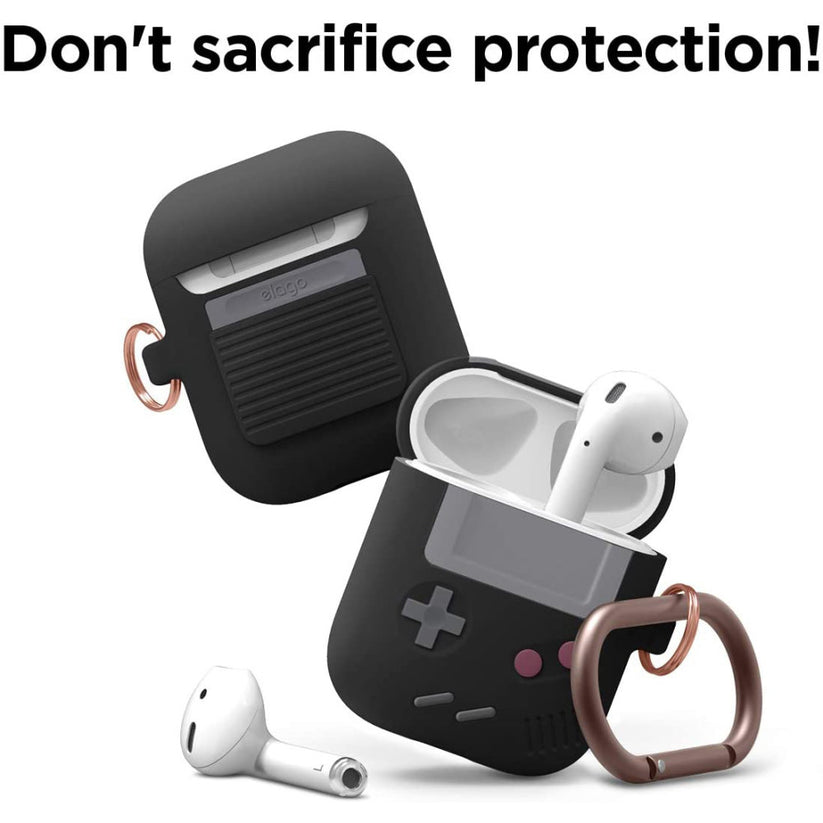 Custodia Elago Game Boy per AirPods - Nero