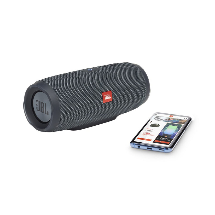 Charge Essential - Speaker Bluetooth Portatile Waterproof IPX7 con Porta USB - Fino a 20h di Autonomia - Grigio