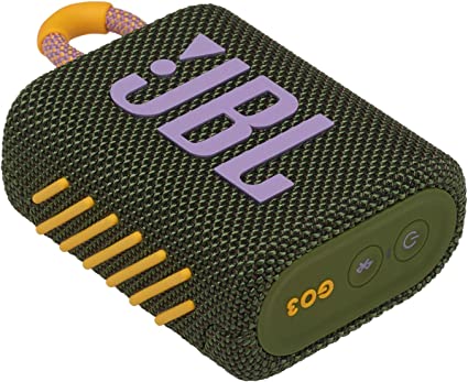 Go 3 Green - Speaker Wireless Bluetooth Waterproof Portatile