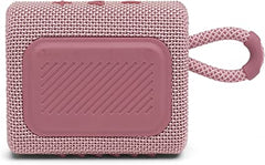 Go 3 Pink - Speaker Wireless Bluetooth Waterproof Portatile