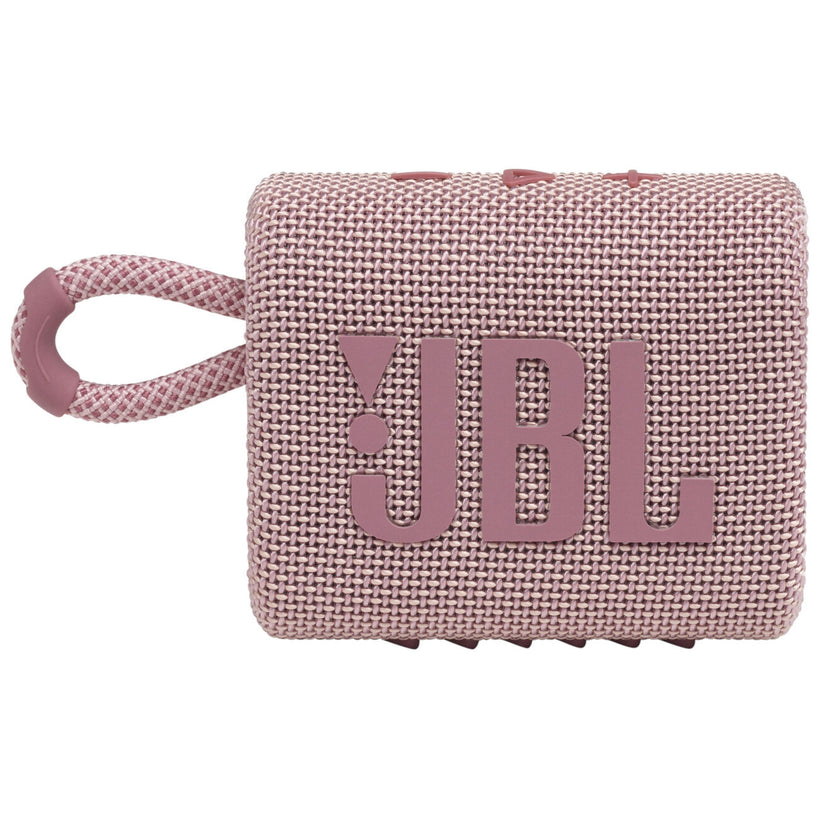 Go 3 Pink - Speaker Wireless Bluetooth Waterproof Portatile
