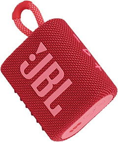 Go 3 Red - Speaker Wireless Bluetooth Waterproof Portatile