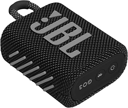 Go 3 Black - Speaker Wireless Bluetooth Waterproof Portatile