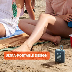 Go 3 White - Speaker Wireless Bluetooth Waterproof Portatile