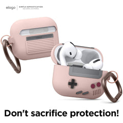 Custodia Elago per AirPods Pro Game Boy - Rosa