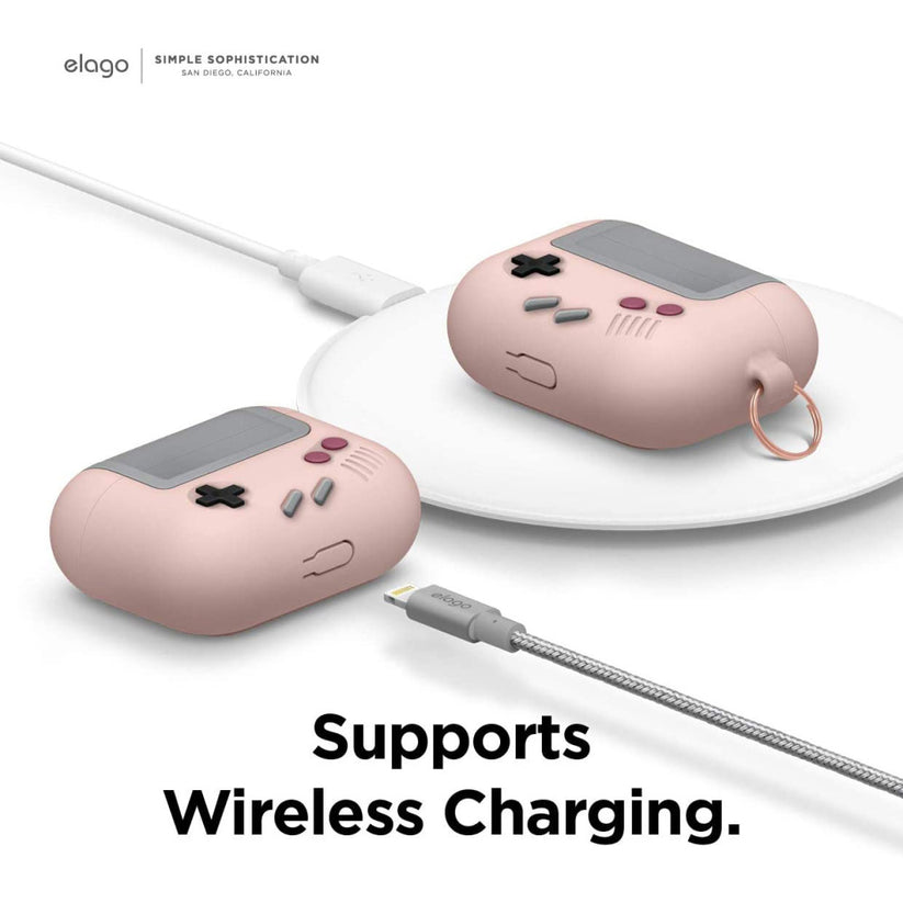Custodia Elago per AirPods Pro Game Boy - Rosa