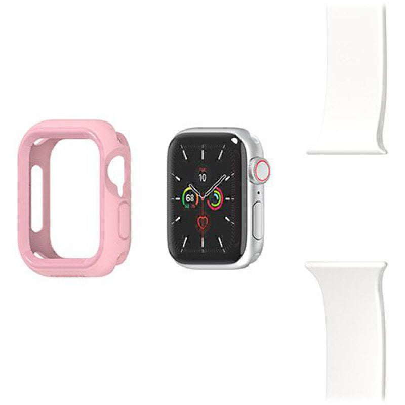 Custodia Exo Edge di OtterBox per Apple Watch Serie 6/Se/5/4 -Rosa 44mm
