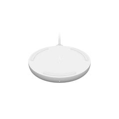 Tappetino di Ricarica Wireless da 10W con caricabatteria da parete Quick Charge 3.0 e Cavo BOOST↑CHARGE - Bianco