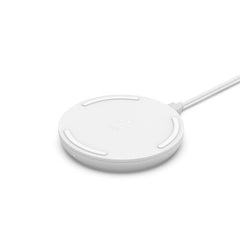 Tappetino di Ricarica Wireless da 10W con caricabatteria da parete Quick Charge 3.0 e Cavo BOOST↑CHARGE - Bianco