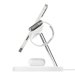 Supporto di Ricarica Wireless con Magsafe 3 In 1 - Bianco