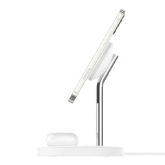 Supporto di ricarica wireless 2 in 1 con MagSafe - Bianco