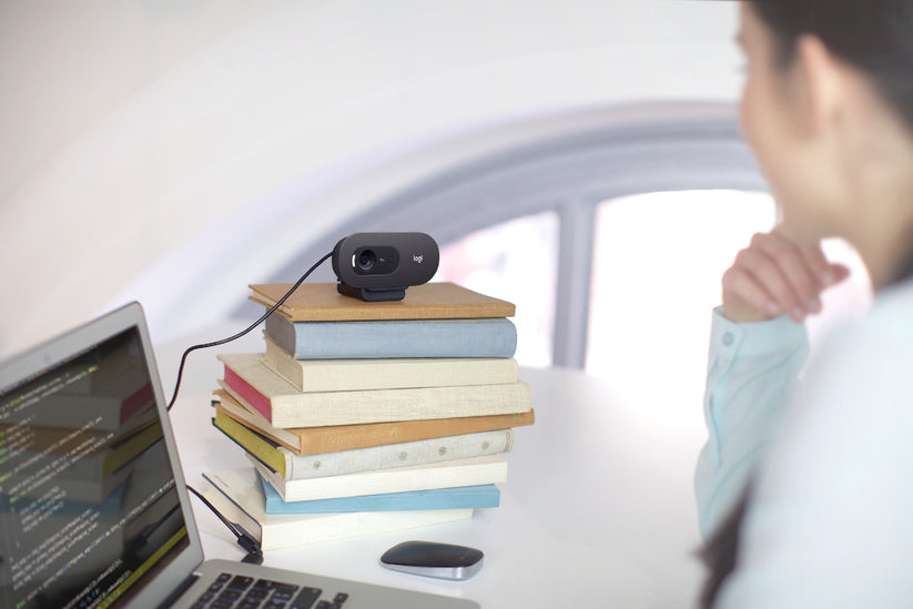Webcam Business HD Logitech C505e con microfono a lunga portata