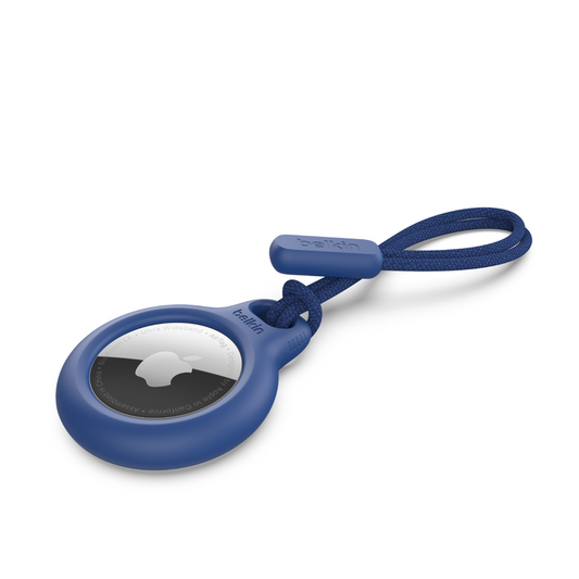 Secure Holder con laccetto per AirTag - Blu