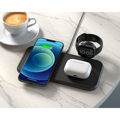 Caricabatterie Wireless 4 in 1 (incluso cavo per Apple Watch)