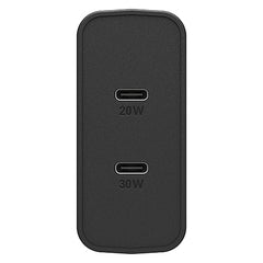 Caricatore da muro USB-C a ricarica rapida, 50W Combinato - Nero