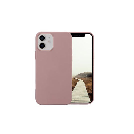 Custodia Greenland in Plastica Riciclata per iPhone 12 e 12 Pro - Rosa Sabbia