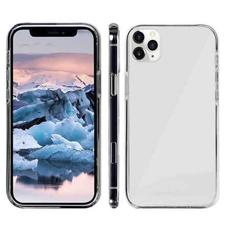 Custodia Iceland in 100% Plastica Riciclata per iPhone 12 Pro Max - Trasparente