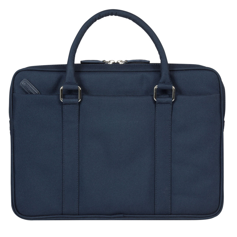 Borsa Stelvio Slim PURE Nylon riciclato - fino a 14" - Blu Notte