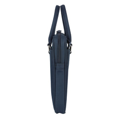 Borsa Stelvio Slim PURE Nylon riciclato - fino a 14" - Blu Notte