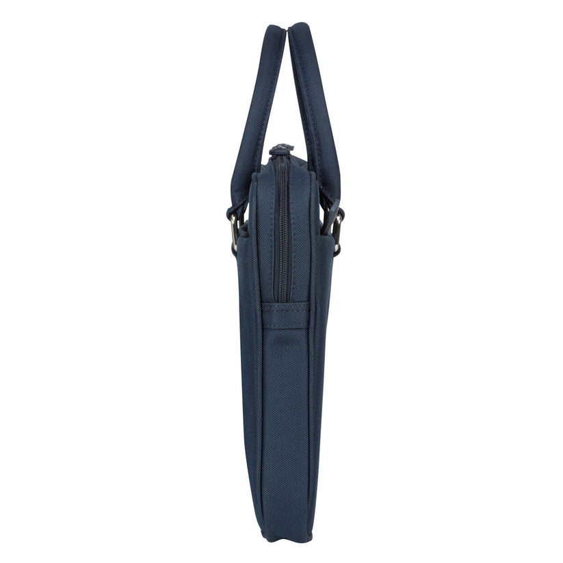 Borsa Stelvio Slim PURE Nylon riciclato - fino a 14" - Blu Notte