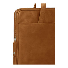 Borsa in Pelle Silkeborg per Laptop fino a 13" - Cuoio