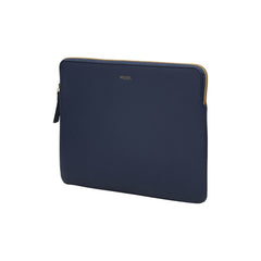 Borsa Custodia in Pelle per Macbook Pro ed Air 13" - Paris - Blu