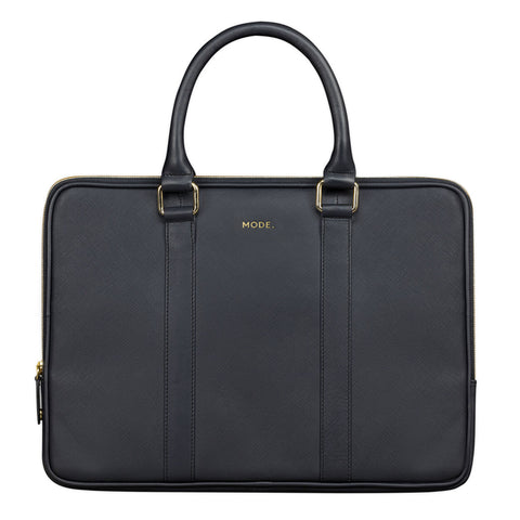 Borsa in Pelle Saffiano per MacBook Pro13/Air (2020) - Nero
