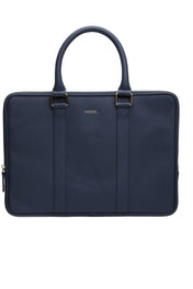 Borsa in Pelle Saffiano per MacBook Pro 13/Air (2020) - Blu