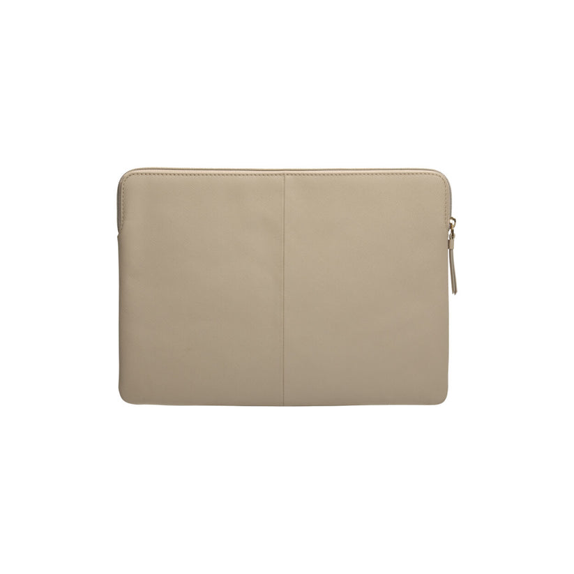 Borsa Custodia in Pelle per Macbook Pro ed Air 13" - Paris - Sabbia
