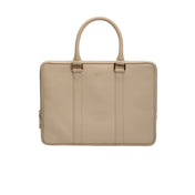 Borsa in Pelle Saffiano per MacBook Pro 13/Air (2020) - Sabbia