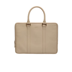 Borsa in Pelle Saffiano per MacBook Pro 13/Air (2020) - Sabbia