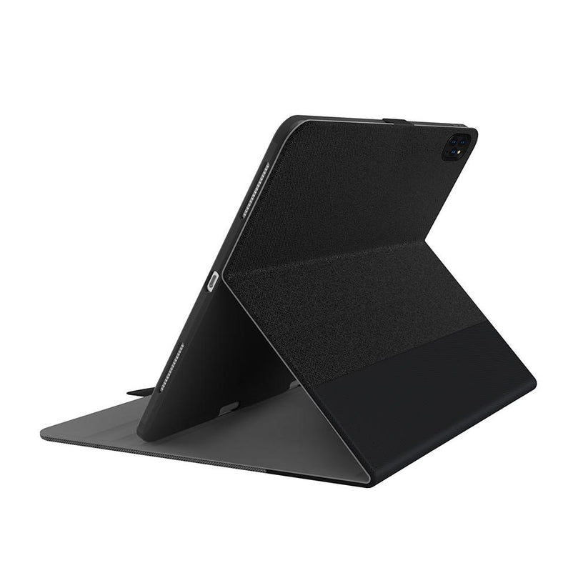 Custodia per iPad 12,9" con supporto integrato per Apple Pencil - Tekview Slimline - Nero