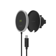 Caricatore da Auto Wireless per iPhone con MagSafe - Nero