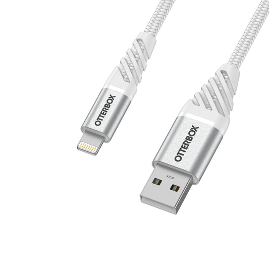 Cavo OtterBox Premium USB-A da 2 metri con connettore Lightning - Bianco