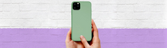 Skin Custodia Protettiva Morbida per iPhone 11 Pro - Verde