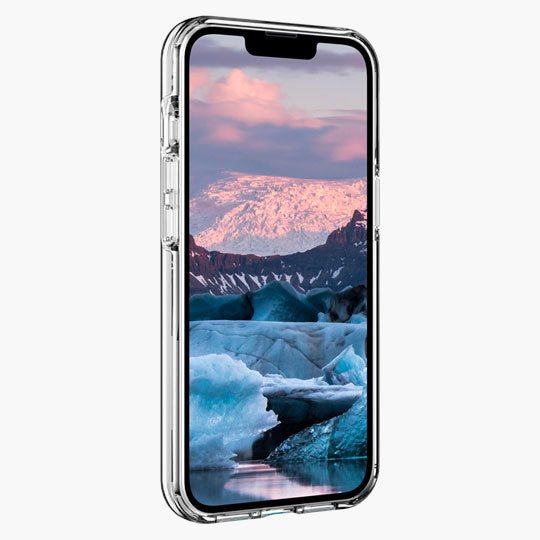 Custodia Iceland Trasparente in Plastica Riciclata per iPhone 13 Pro Max