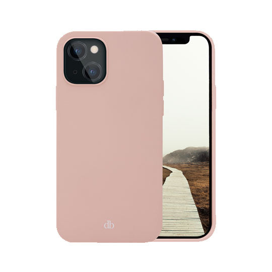 Custodia Monaco in Plastica Riciclata per iPhone 13 Pro - Rosa Sabbia