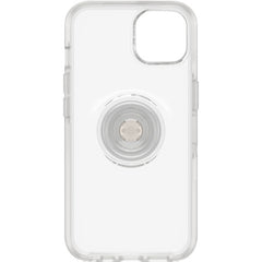 Custodia Serie Otter + Pop Symmetry con PopSockets PopGrip integrato per iPhone 13 - Trasparente