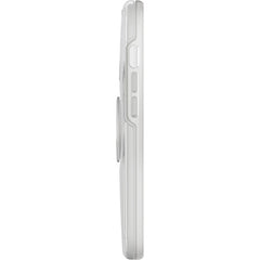 Custodia Serie Otter + Pop Symmetry con PopSockets PopGrip integrato per iPhone 13 Pro - Trasparente