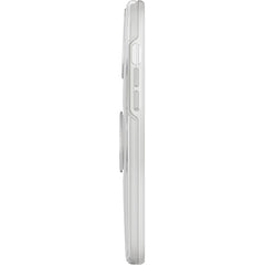 Custodia Serie Otter + Pop Symmetry con PopSockets PopGrip integrato per iPhone 13 Pro Max - Trasparente