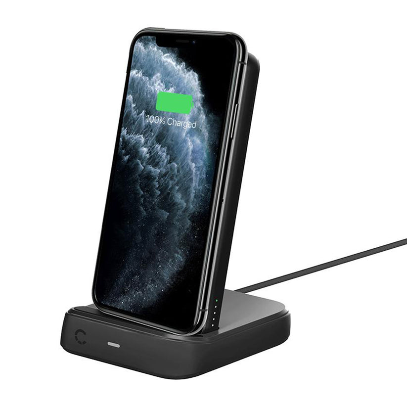 Wireless Power Bank + base ricarica