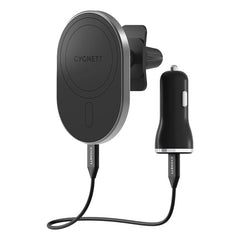 Cygnett MagHold CY3766WLCCH - Supporto auto magnetico con ricarica wireless fino a 15W