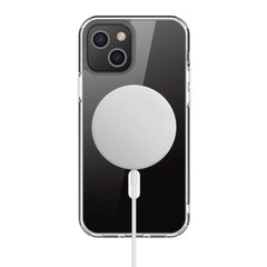 Custodia in TPU con magneti integrati ''LITE MAG'' per iPhone 13 - Trasparente