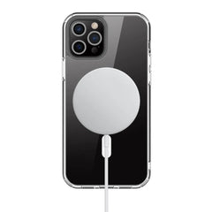 Custodia in TPU con magneti integrati ''LITE MAG'' per iPhone 13 Pro - Trasparente
