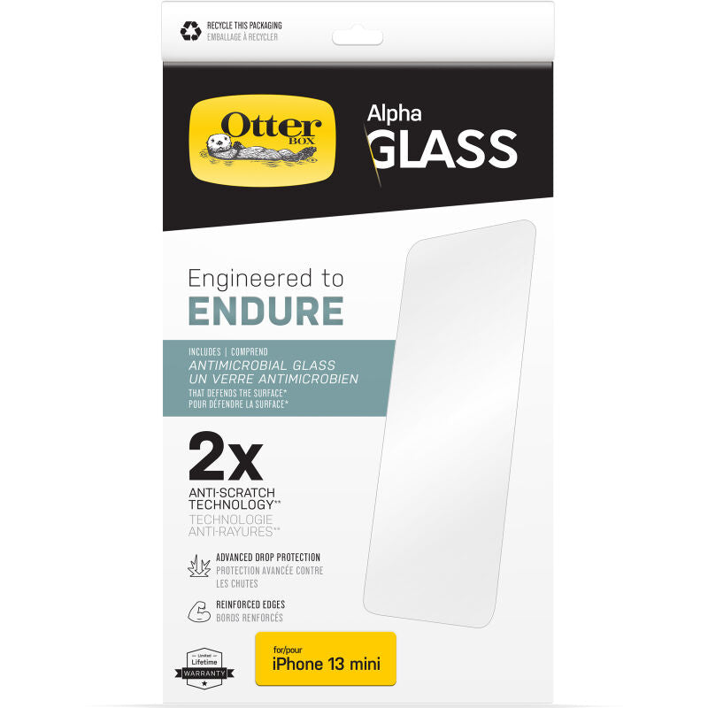 OtterBox Alpha Glass per iPhone 13 mini