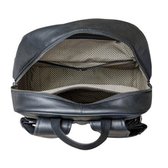 Zaino in Pelle Sonderborg Nero