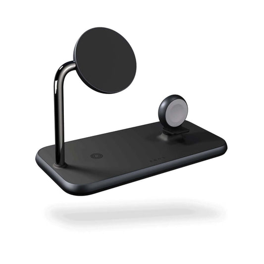 Supporto di Ricarica Wireless Magentico 4in1 45W (incl. carica per Apple Watch)
