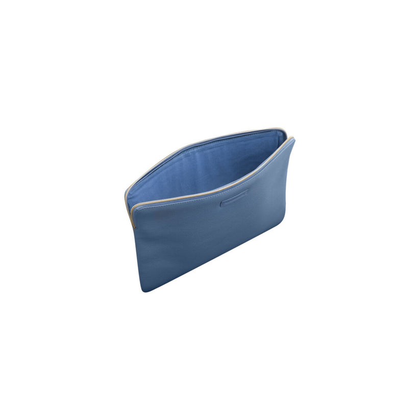 Custodia Borsa a Tasca Paris in Pelle per MacBook Pro ed Air 13" - Blu